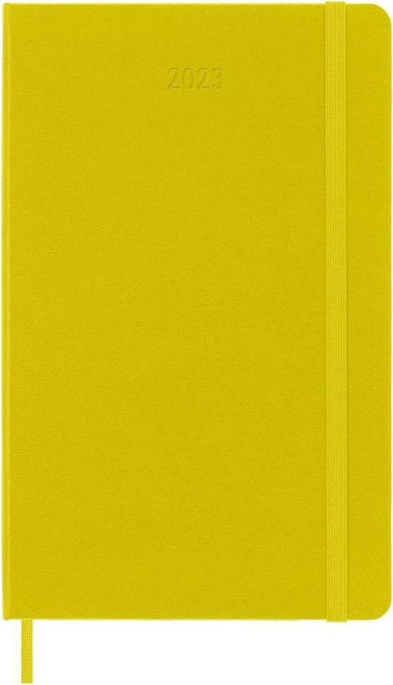 Ежедневник Moleskine Classic Large, датированный, желто-зеленый (лайм)